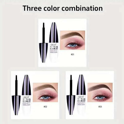 Mascara 3D noir waterproof, volume extra long, longue tenue, anti-bavures, recourbant naturellement, pour débutantes, application rapide, maquillage yeux grands et éclatants