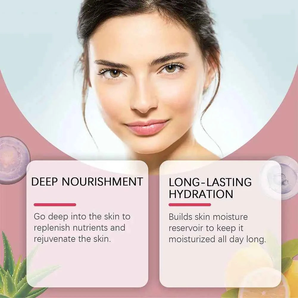 Collagen Face Mask Reduces Wrinkles Moisturizing Deep Firming Facial Hydration Beauty Skin Care Products Brightening J8I3