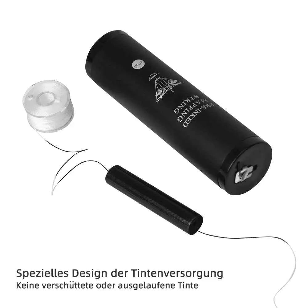 Chaîne de cartographie de Microblading de 20M, marqueur de sourcils pré-encré, fil de tatouage, positionnement des sourcils, ligne de teinture, outil de mesure PMU