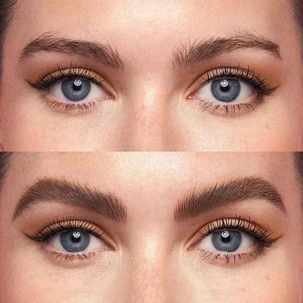 Kit de teinte de teinture pour cils et sourcils Semi-Permanent 2 en 1, imperméable, rapide, améliore les sourcils, longue durée, noir, marron, cosmétiques